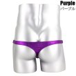 Photo12: Men's Thong Shiny Fabric Thong (12)