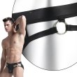 Photo7: Jockstrap Men's Ring Fake Leather Jockstrap (7)