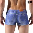 Photo5: Men's Demin Printing Boxer Brief (5)