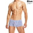 Photo5: Menn's Stripe Trunks Men's Underwear (5)