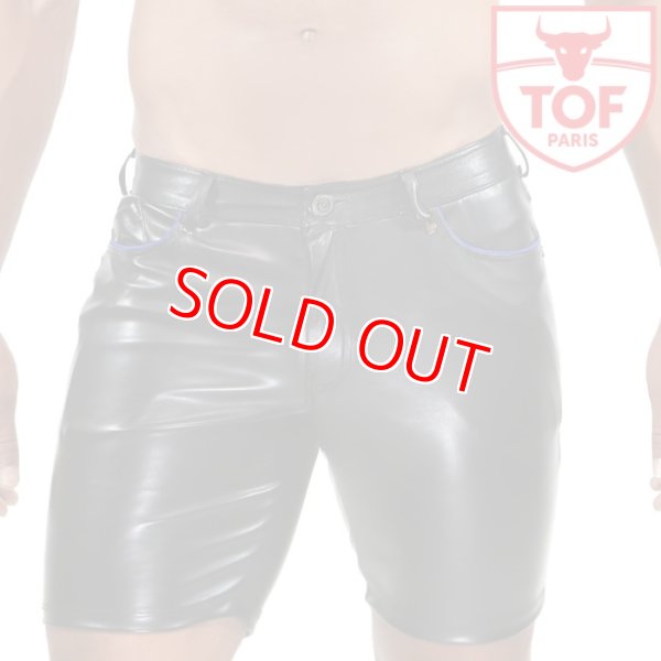 Photo1: [TOF Paris] GLADIATOR SHORT BLACK/BLUE (1)