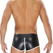 Photo4: [TOF Paris] FETISH FULL-ZIP BOXERS Black/White (4)