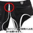 Photo8: [TOF Paris] FETISH FULL-ZIP BOXERS Black/White (8)