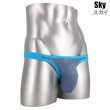 Photo14: Men's Bi-Color Piaping Thong (14)